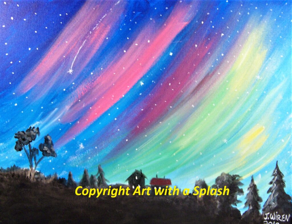 AWAS Painting Northern Lights