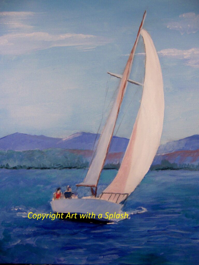 AWAS Sailboat Painting