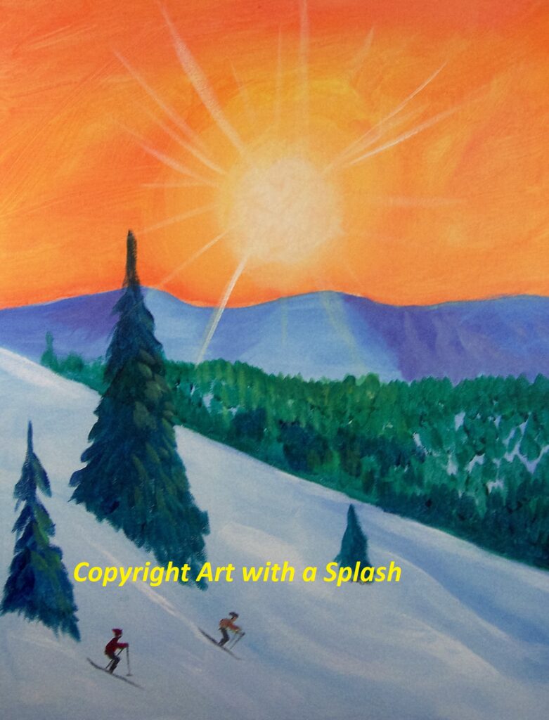 AWAS Winter Painting